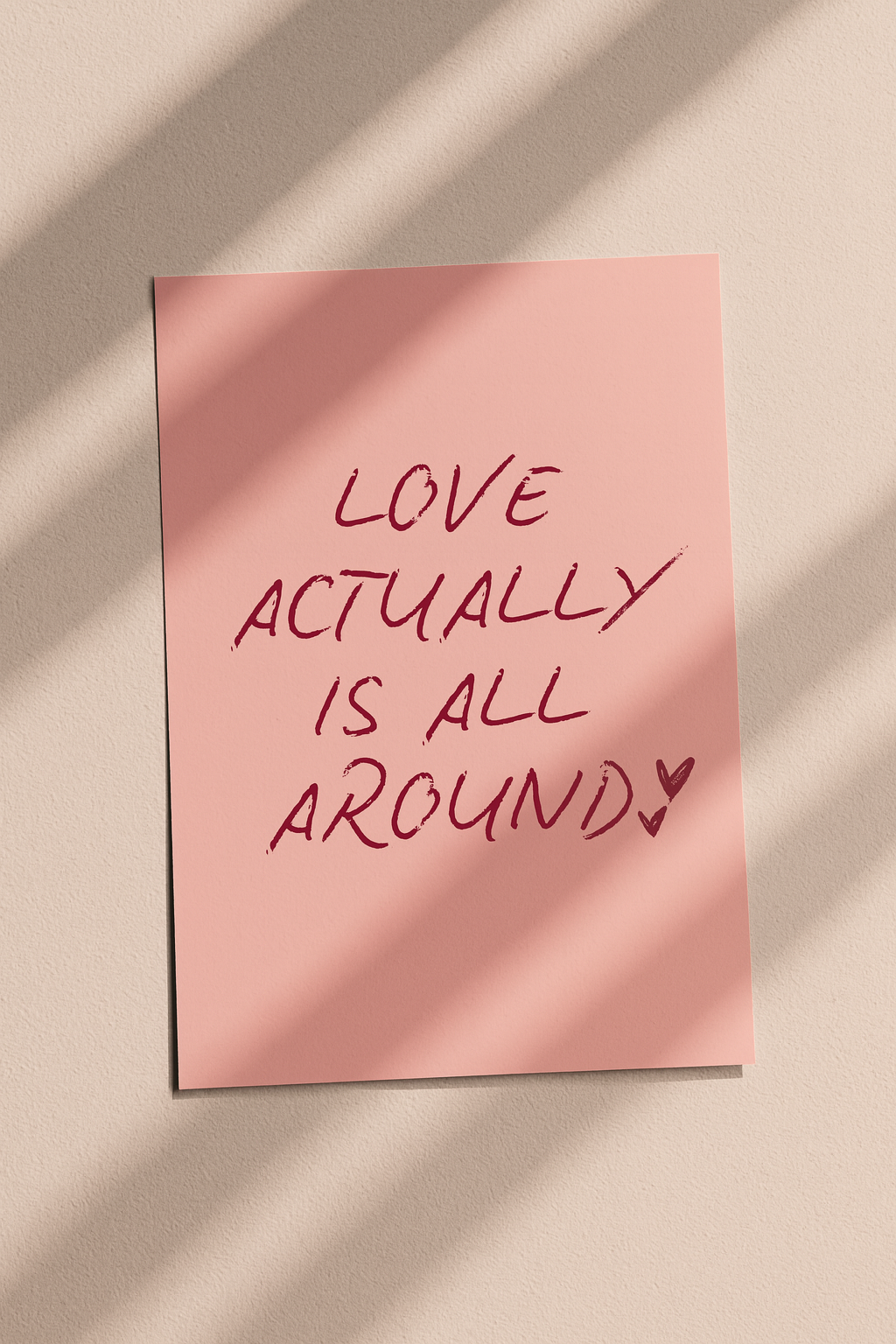 Love Actually is All Around print