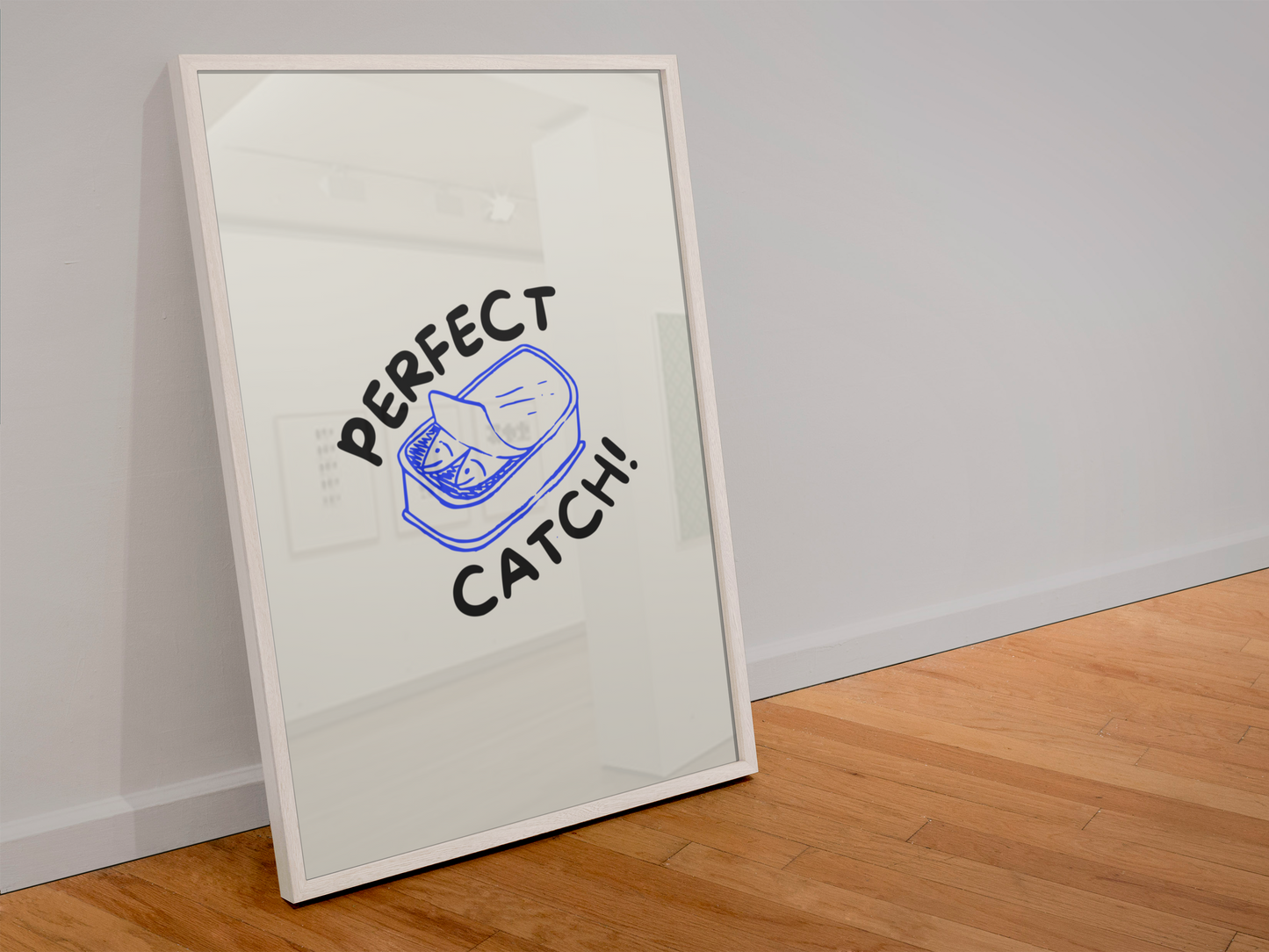 Perfect catch! print