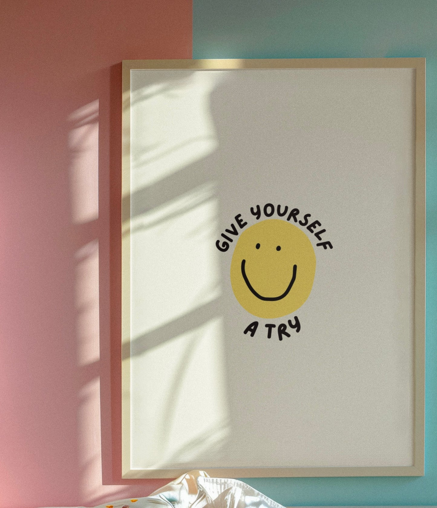 Give yourself a try The 1975 inspired print