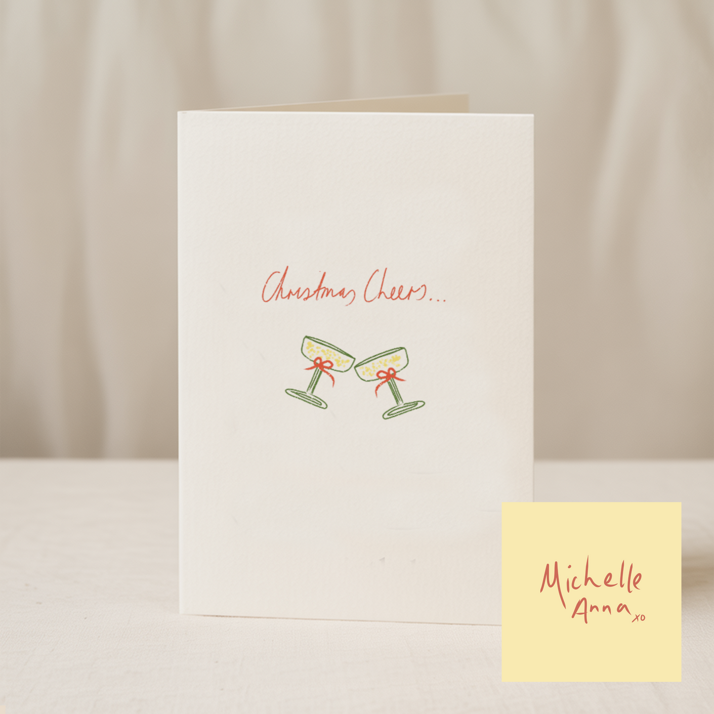 Christmas Cheers 5x7 card