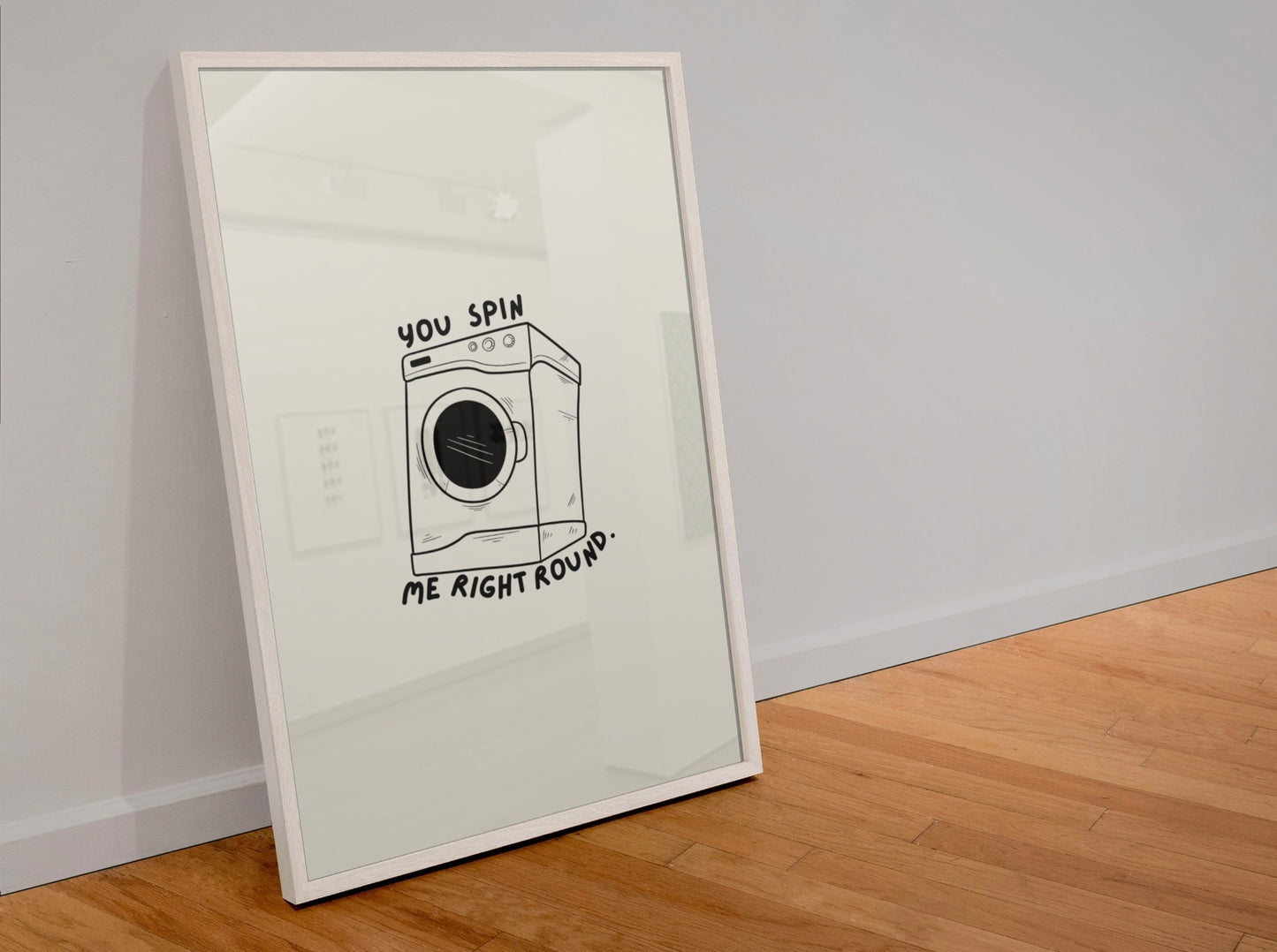 You spin me right round print