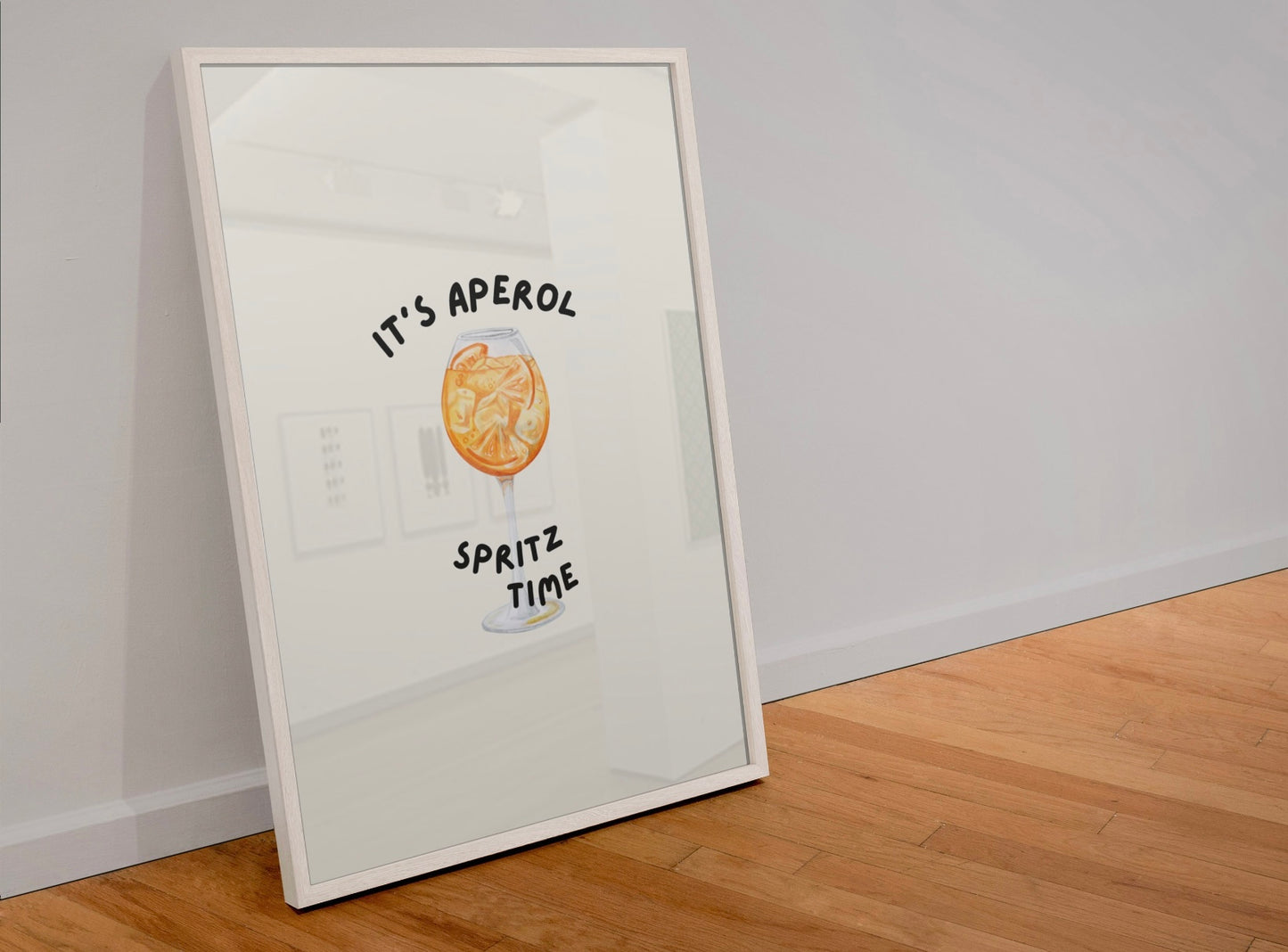 It’s Aperol spritz time print