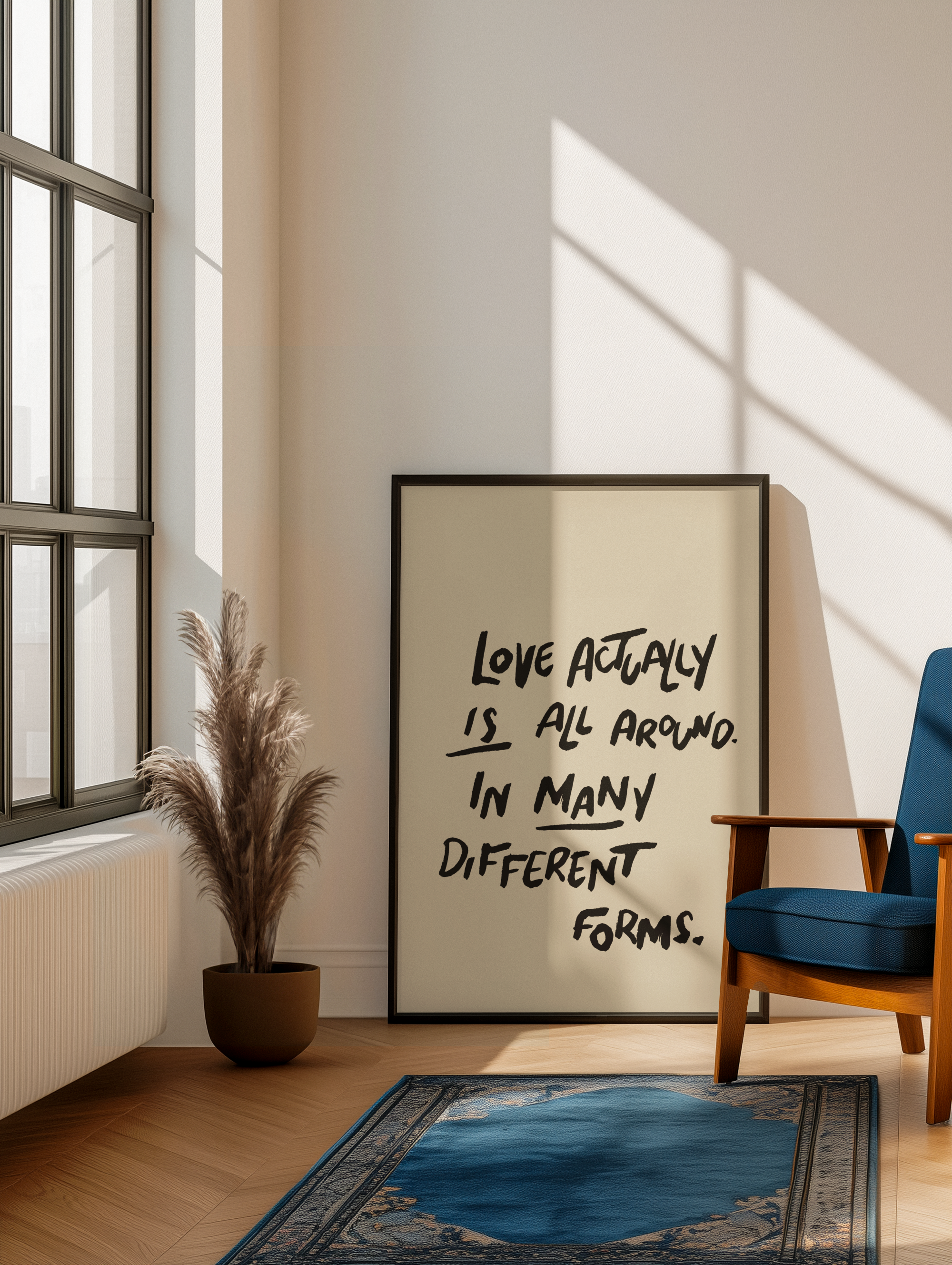 Love actually is all around print