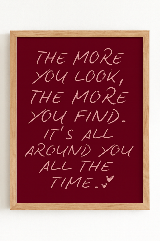 The more you look the more you find Olivia Dean inspired print