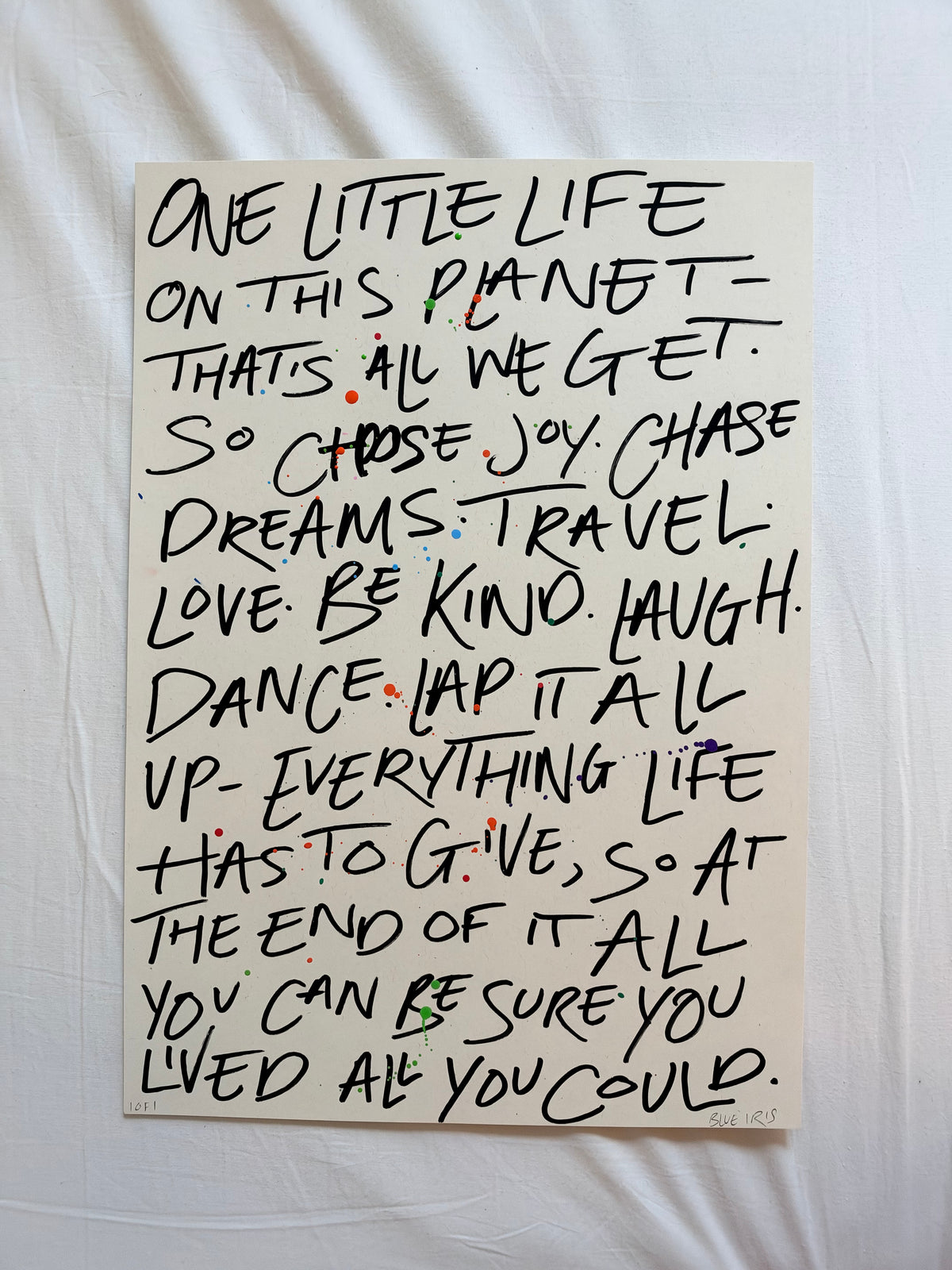 One Little Life Original A3