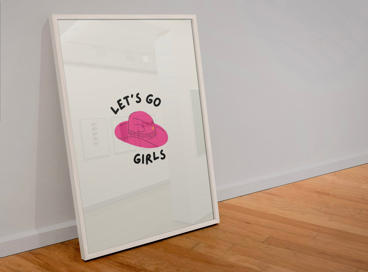 Lets go girls print