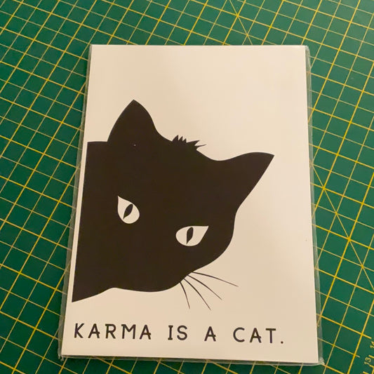 Karma is a cat A5