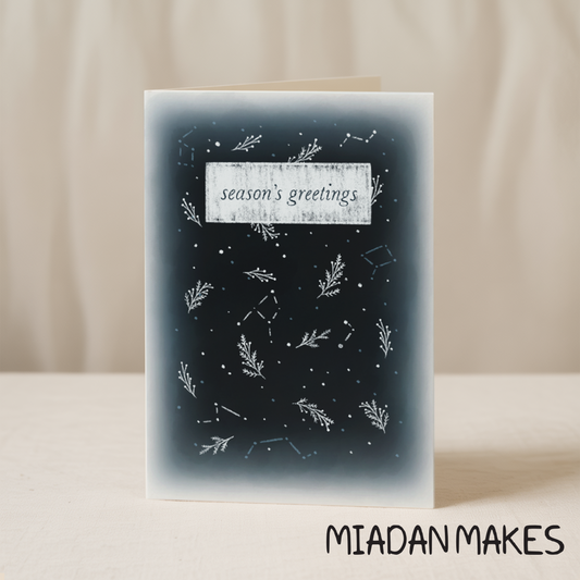 Seasons Greetings 5x7 card