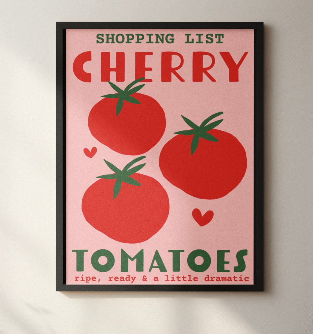 Cherry Tomatoes Kitchen print