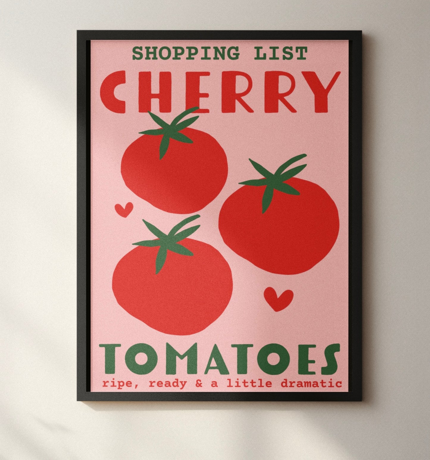 Cherry Tomatoes Kitchen print
