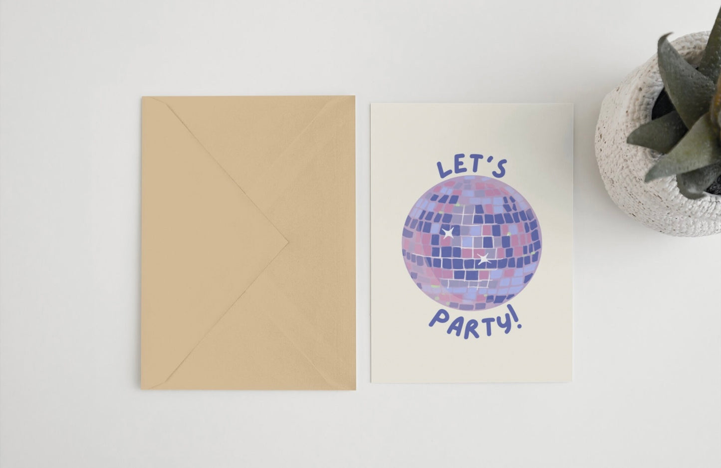 Let’s party! 5x7 card