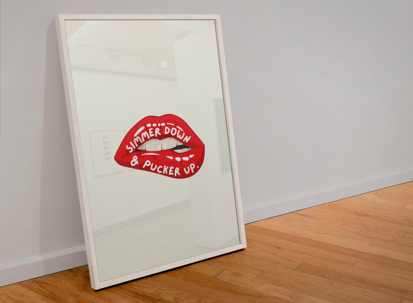 Simmer down & pucker up Print