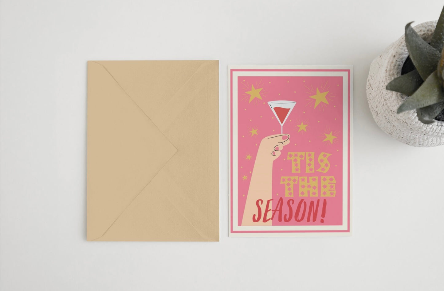 ‘Tis the season 5x7 card