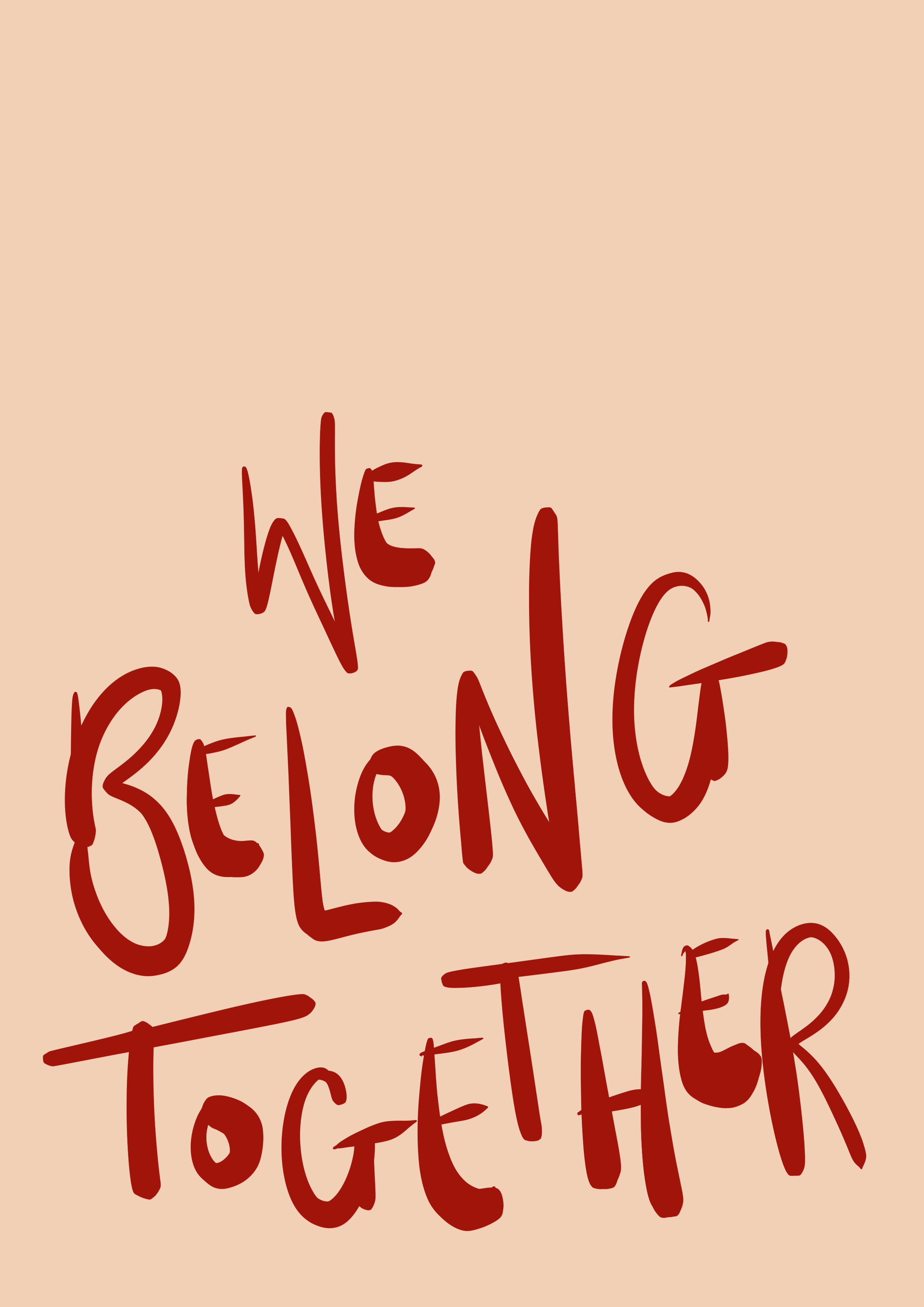 We Belong Together Print