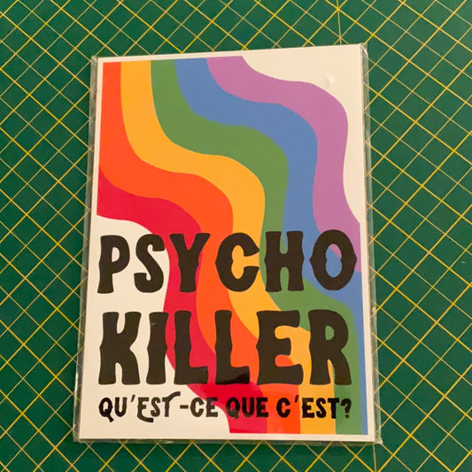 Psycho Killer A5