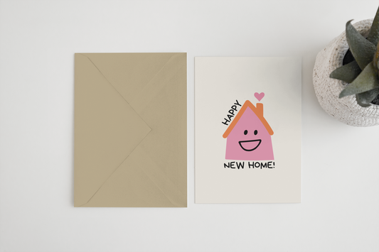 Happy New Home 5x7 card