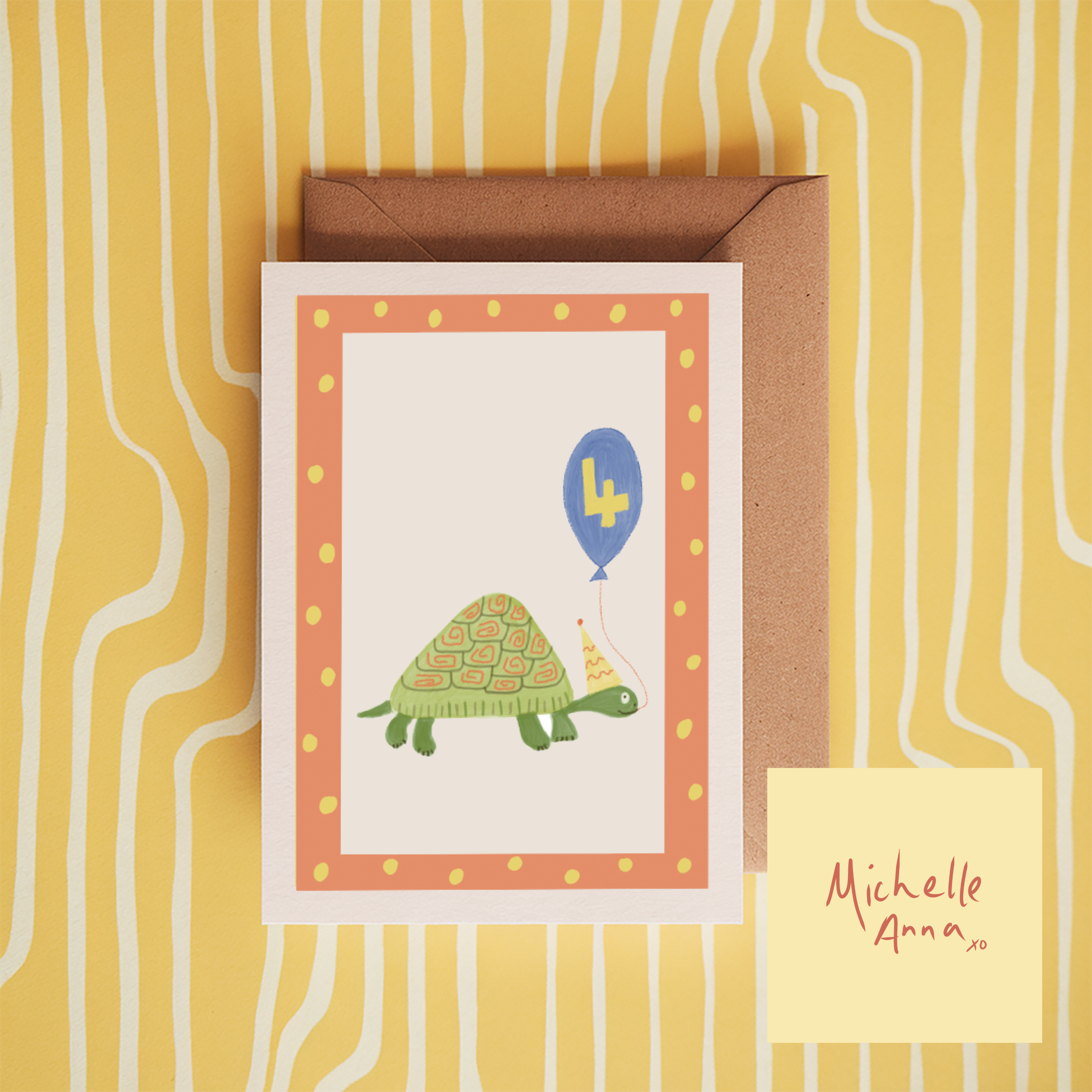 Animal Age Cards 5x7 card