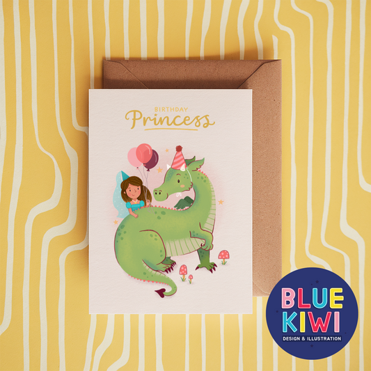 Birthday Princess 5x7 card