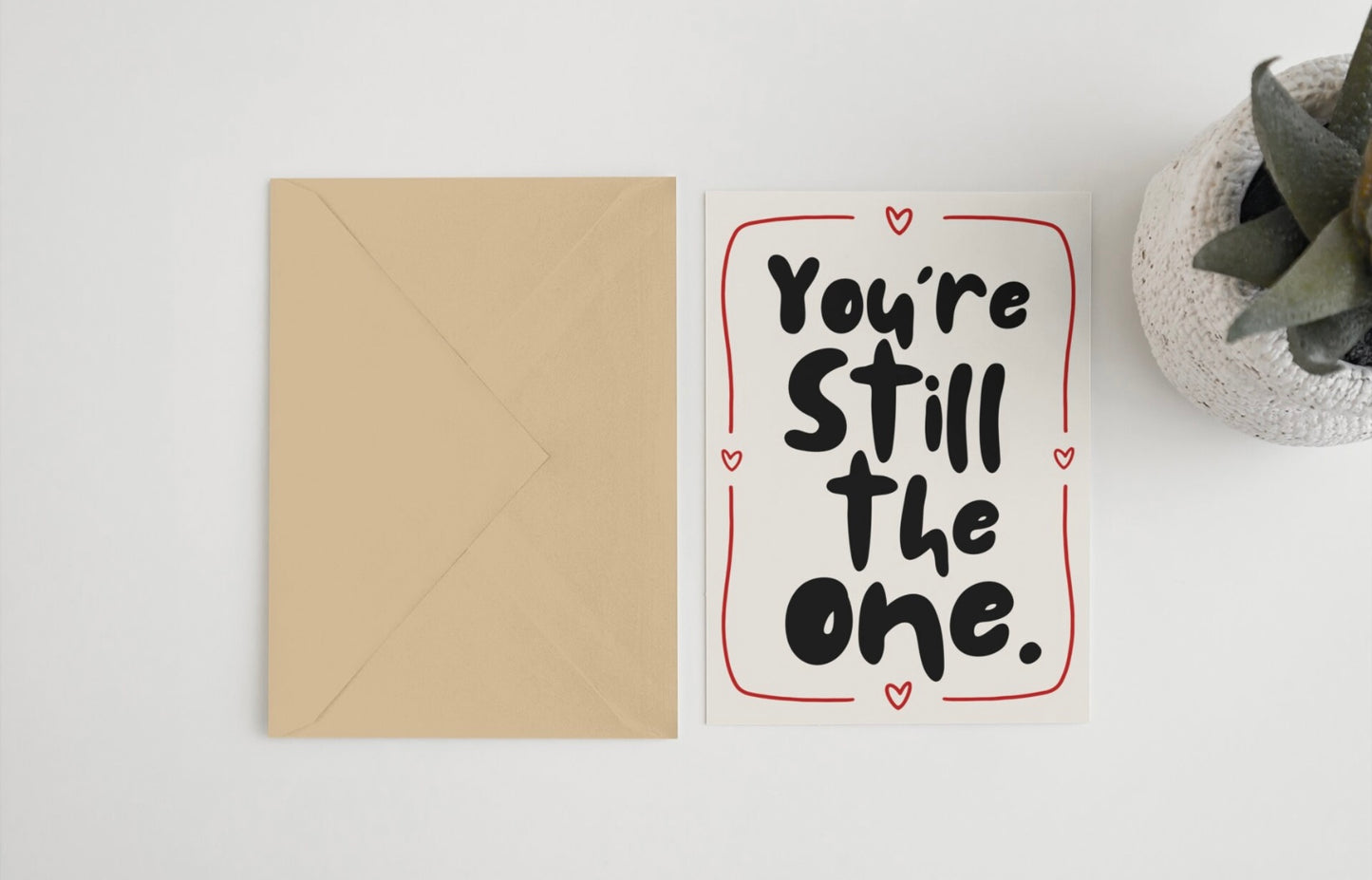 You’re still the one 5x7 card