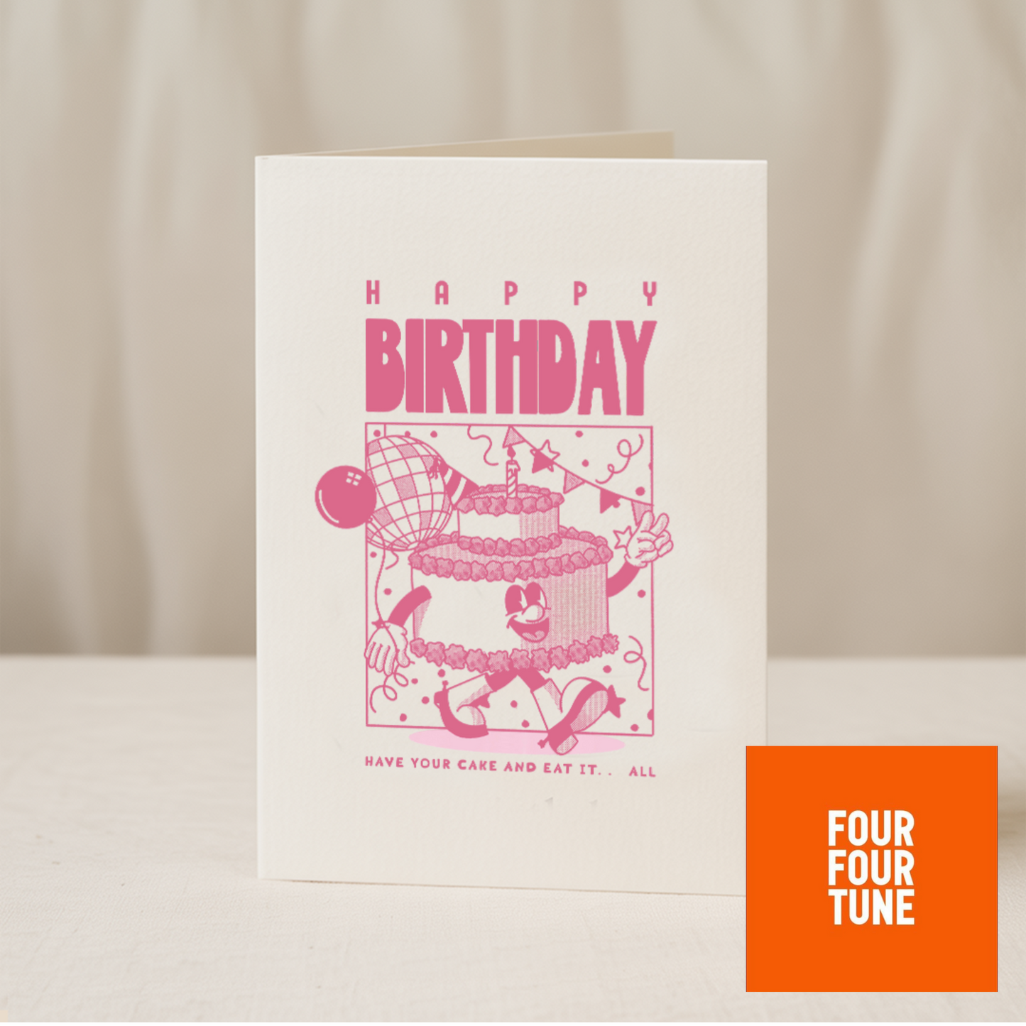 Happy Birthday 5x7 card