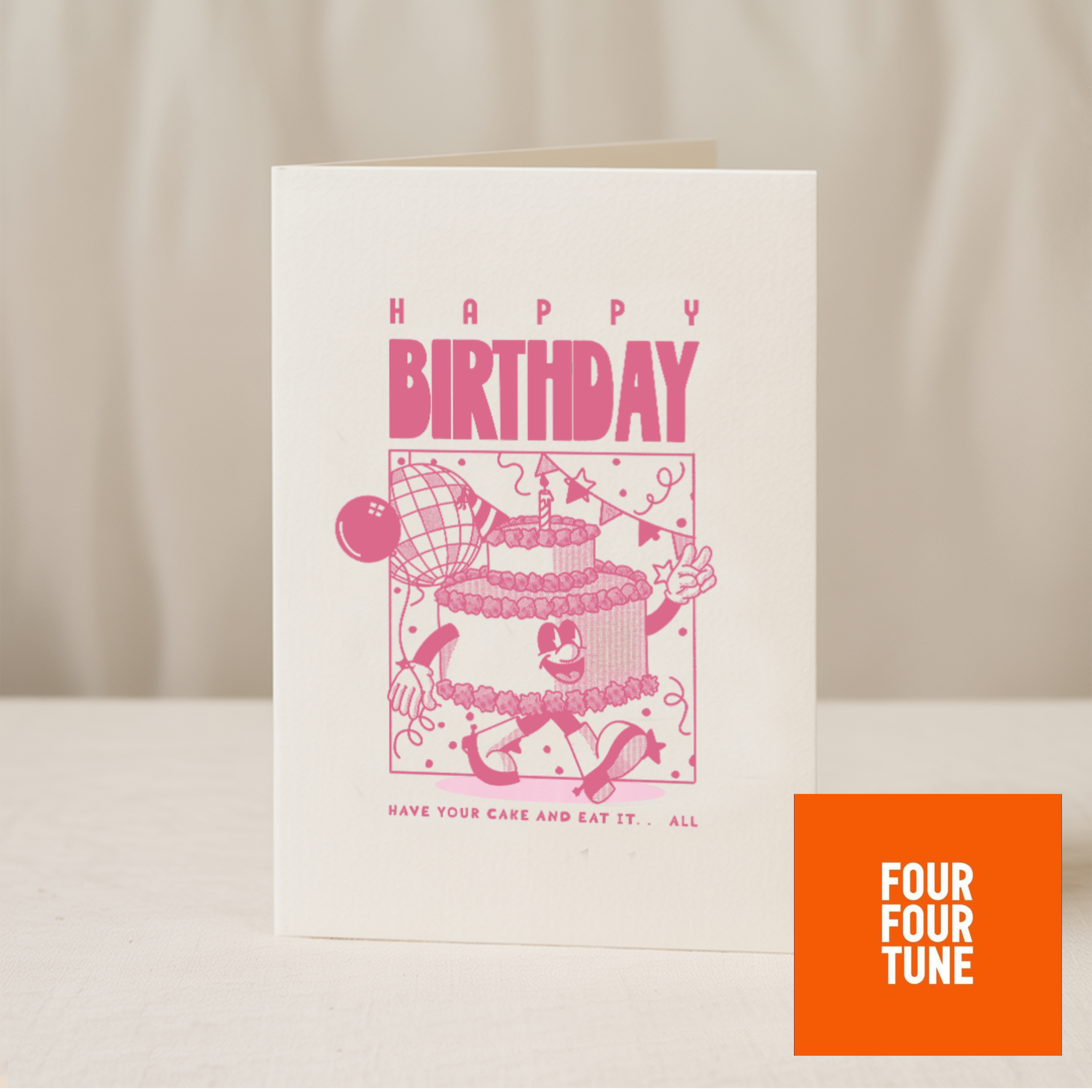 Happy Birthday 5x7 card