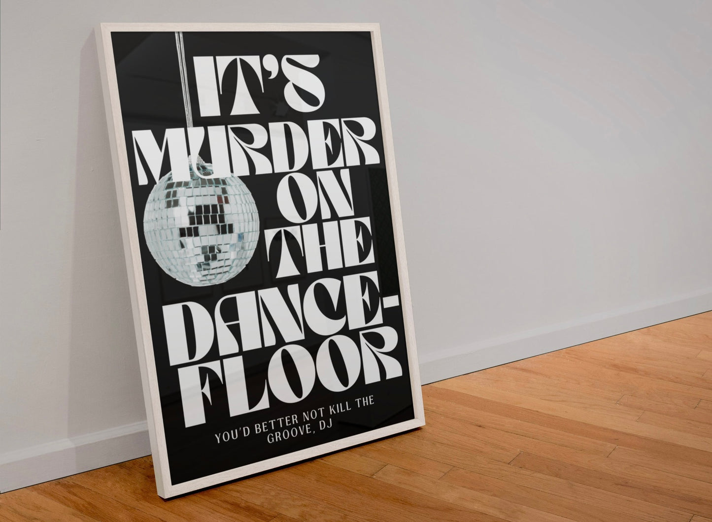 Murder on the dancefloor Print