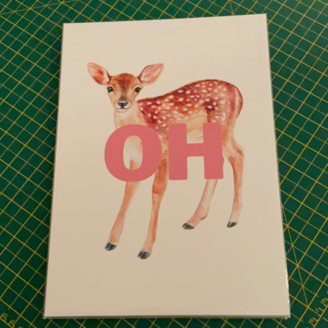 Oh Deer A4