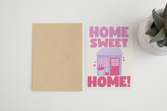 Home Sweet Home 5x7 card