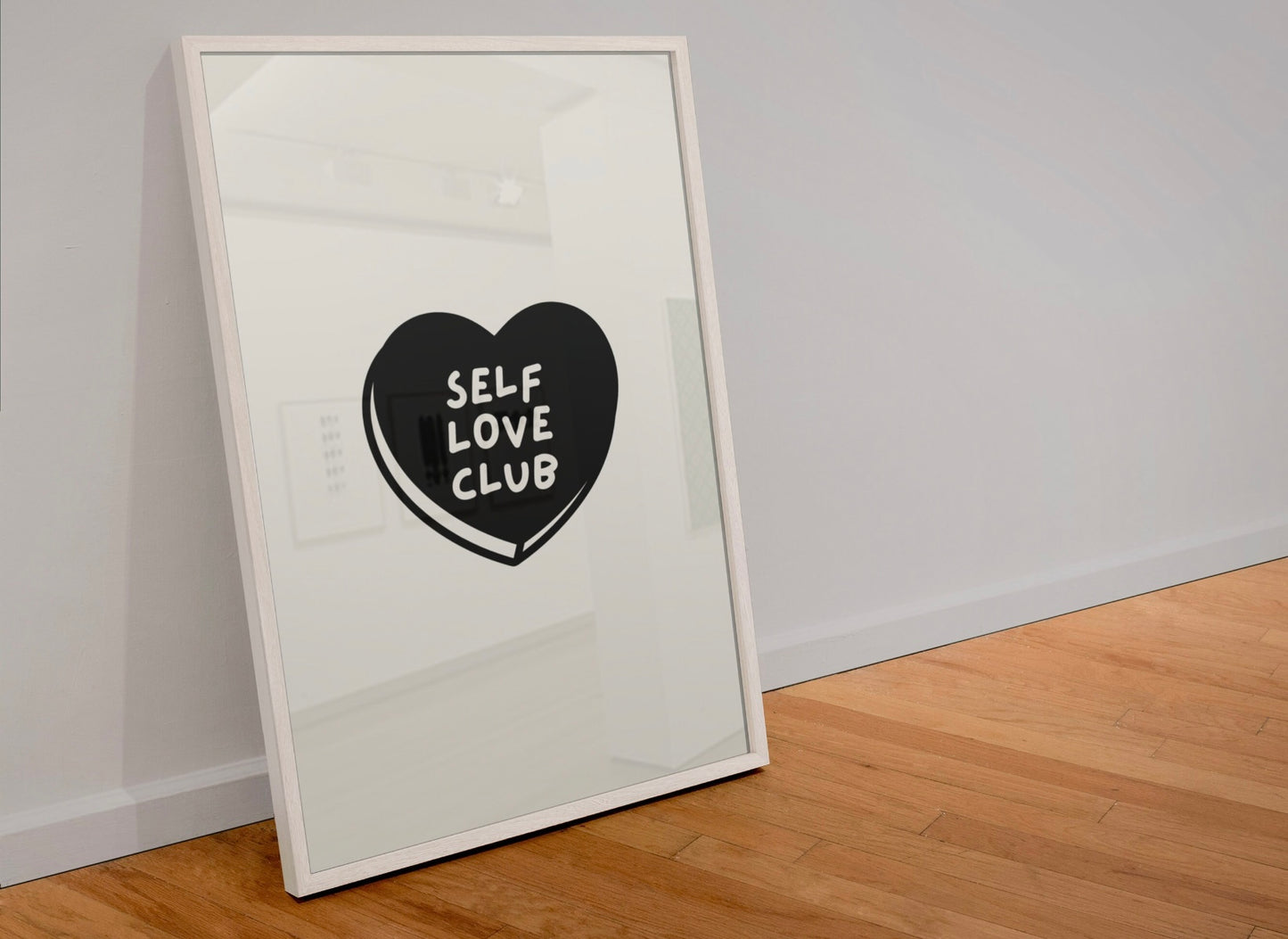 Self love club print