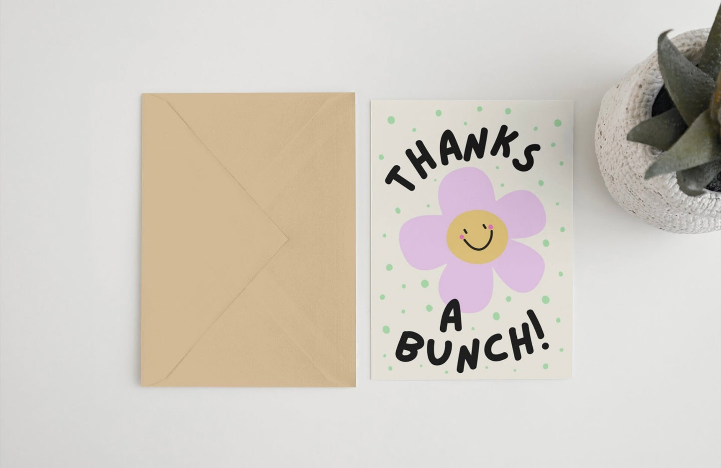 Thanks a bunch! 5x7 card