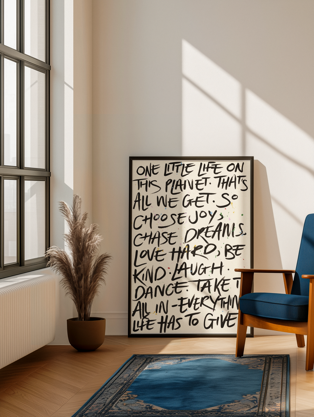 One little life print