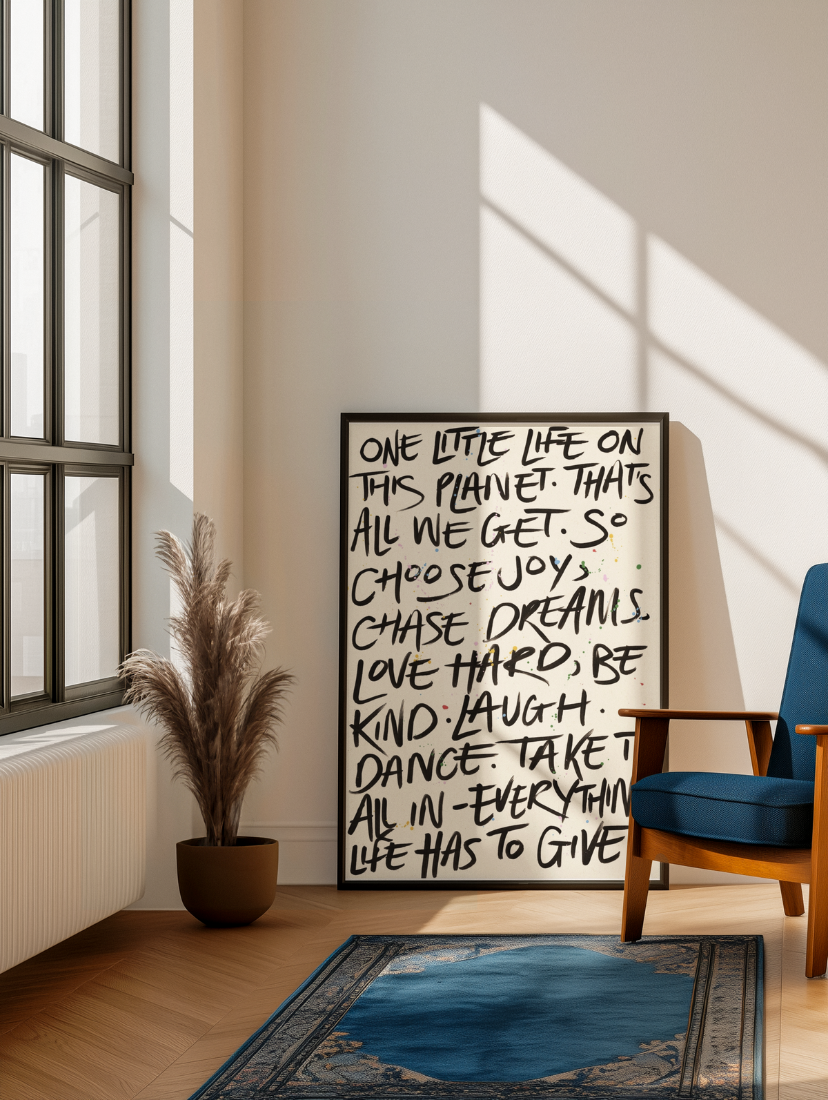 One little life print