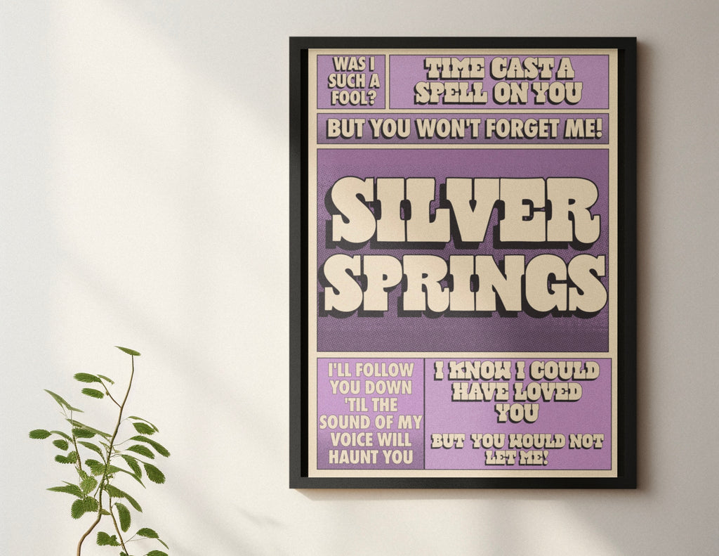 Silver Springs print