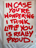 I think little you would be really proud A2 original art piece